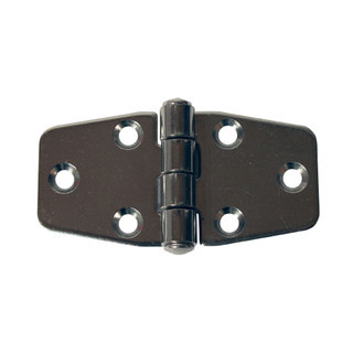 Hinge Stainless Steel Butt 75 x 37mm (Pair)