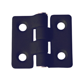 Nylon Butt Hinge - 38mm x 35mm Black