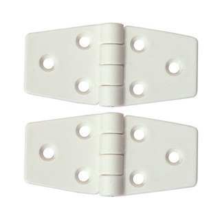 Nylon Butt Hinge - 75mm x 35mm White