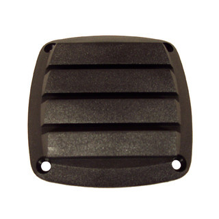 Vent Black Plastic 90x90mm