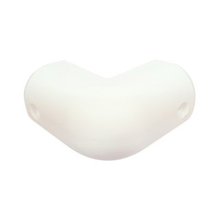 Gunnel Corner Cap 50mm White
