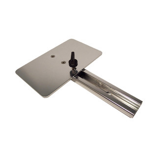 Transducer Bracket Large Flat Aluminum