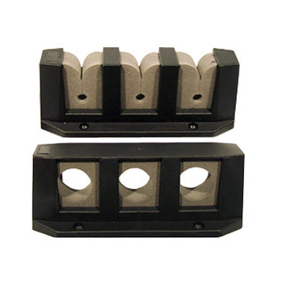 3 Rod Storage Holder Vertical Black