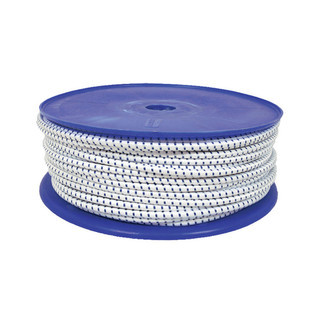 Shockcord 3mm x 100m White & Fleck