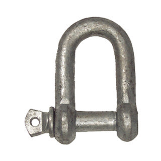 16mm D Shackle Galvanised