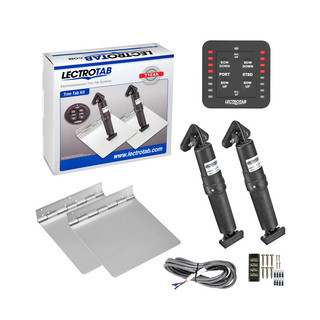 Trim Tab Kit 9 x 12 Stainless Steel & SLC