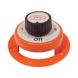 Battery Switch 3 Position Orange