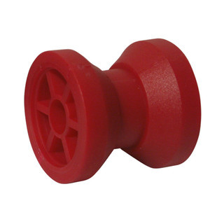 Roller 2 1/4 Red Poly