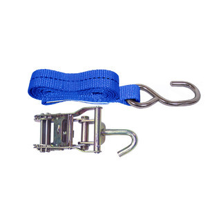 Heavy Duty Stainless Steel Ratchet Transom Tie Down - Pair