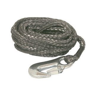 Winch Rope 7mm x 10m Heavy Duty Snap Hook