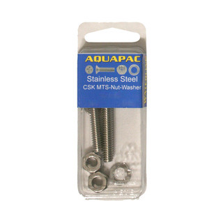 Aquapac Countersunk Mounts & Nuts 3/16 x 1 (Pack of 4)