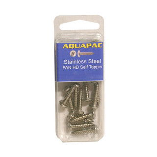 Aquapac Pan Self Tapping Screws 10G x 1 1/2 (Pack of 8)