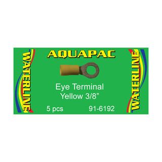 Aquapac Yellow Eye Terminal 3/8 (Pack of 5)
