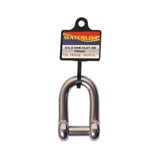 Shackle 8mm Slot Heavy Duty Stainless Steel