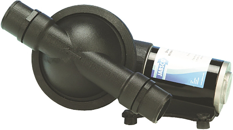 Jabsco 12V Electric Waste Pump 19lpm 38mm Ports