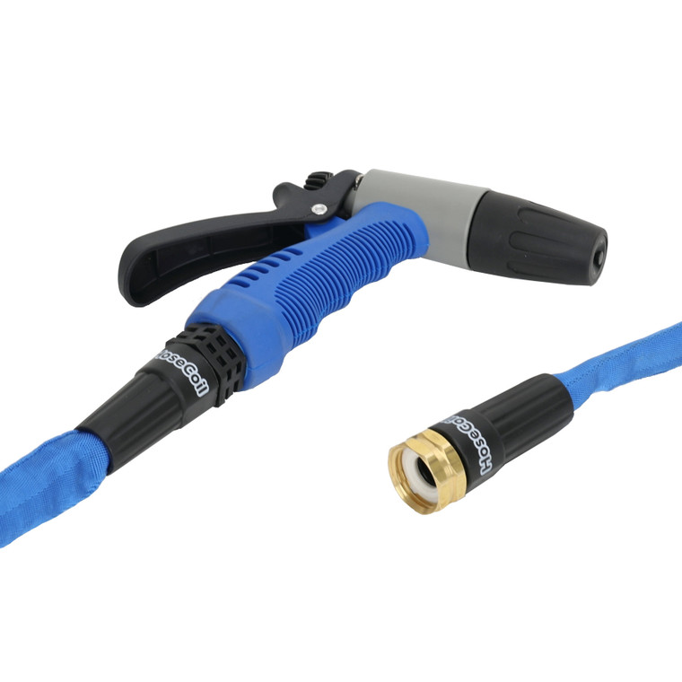 Hosecoil Flexible Hose Kit Blue 22.5m