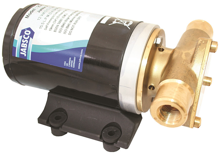 Jabsco Junior-Puppy Marine Flexible Pump Impeller Pump 12V 15lpm