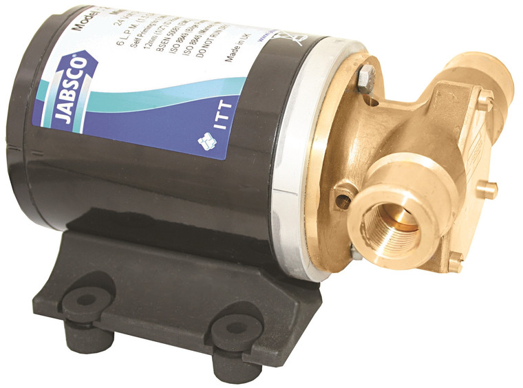 Jabsco Mini-Puppy Marine Flexible Pump Impeller Pump 24V 5.5lpm