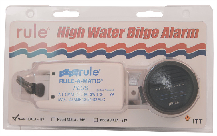 Rule 24V Marine Bilge Pump Alarm Kit