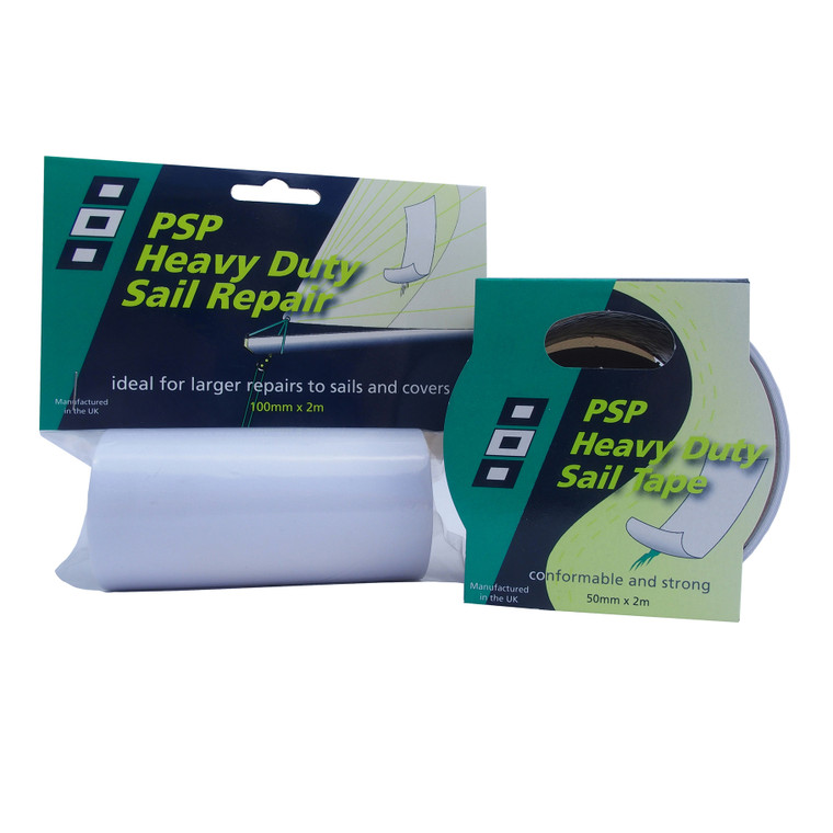 Heavy Duty Sail Repair Tape White 100mm x 2m