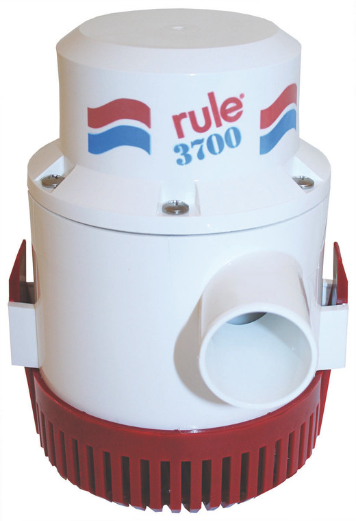 Rule 24V 3700 Extra Heavy Duty Marine Bilge Pump 233lpm