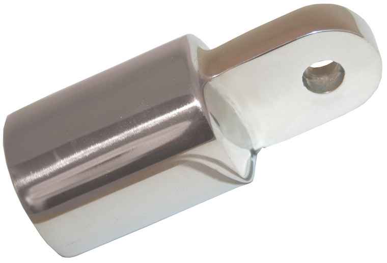 Canopy Tube End Stainless Steel 22mm