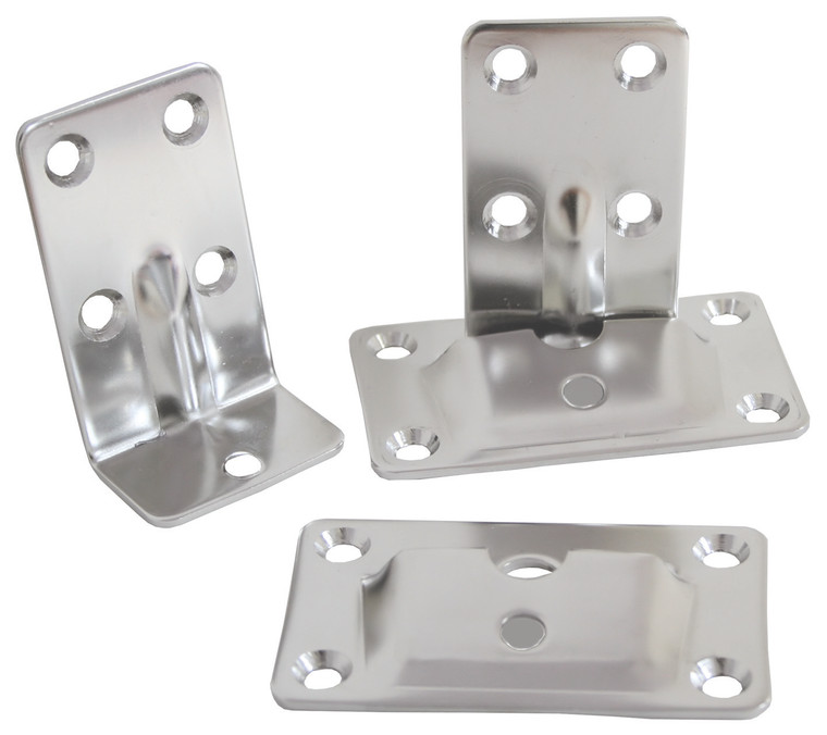 Table Brackets Stainless Steel (4 pieces)