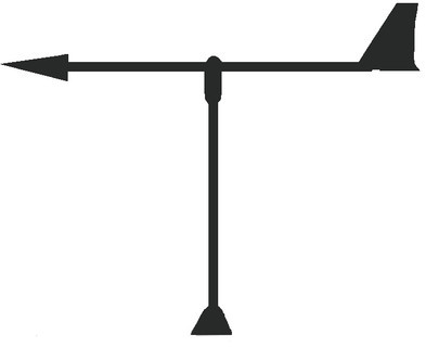 Wind Indicator 200E - Economy Dinghy Model 200mm Vane Length