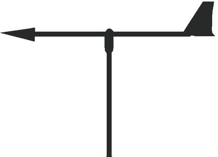 Wind Indicator - Optimist 200mm Vane Length