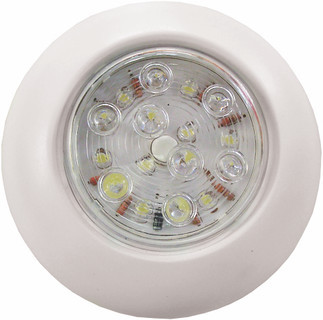 Light - LED White Surface Mount Mount 12V