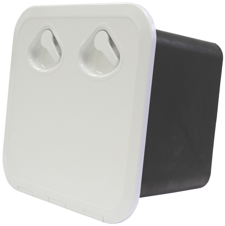 Deluxe Hatch & Box 380mm White