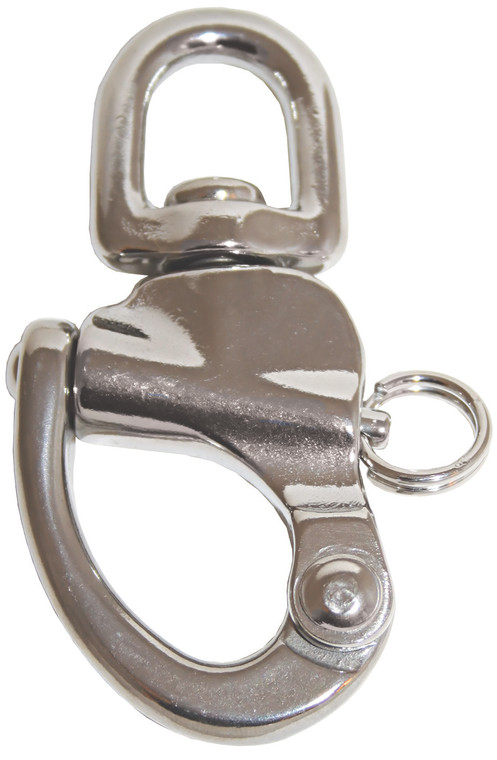 Snap Shackle Swivel Stainless Steel 90mm