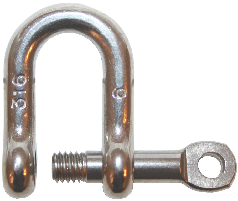 D-Shackle Stainless Steel 8mm