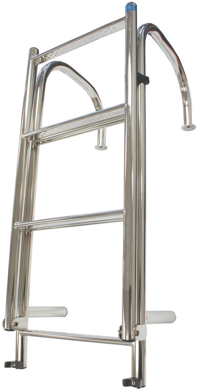 Ladder - Deck Mount Large, 6 Step, Stainless Steel, Top Mount, W 310mm