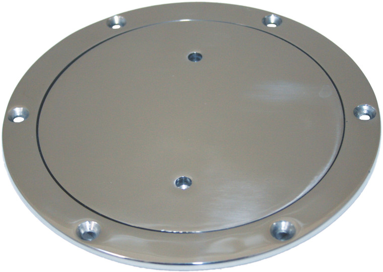 Deck Plate & Key Stainless Steel 100mm