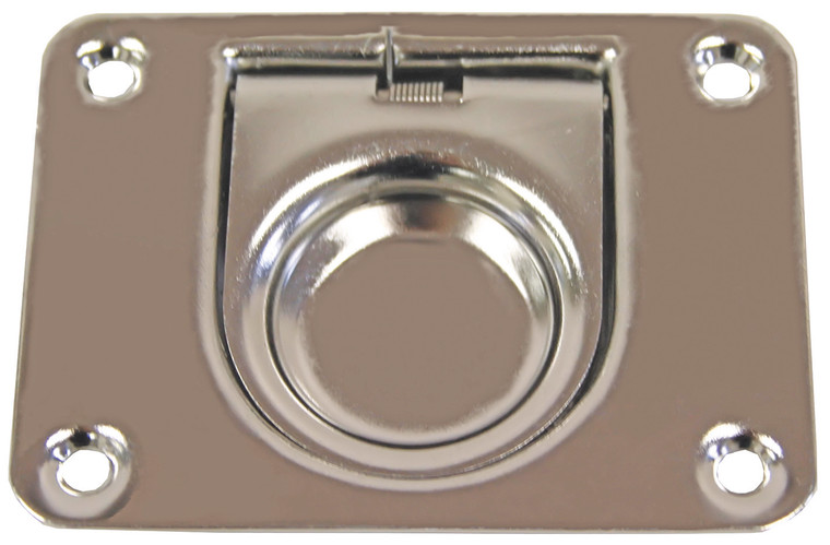 Flush Pull with Spring 75x55mm