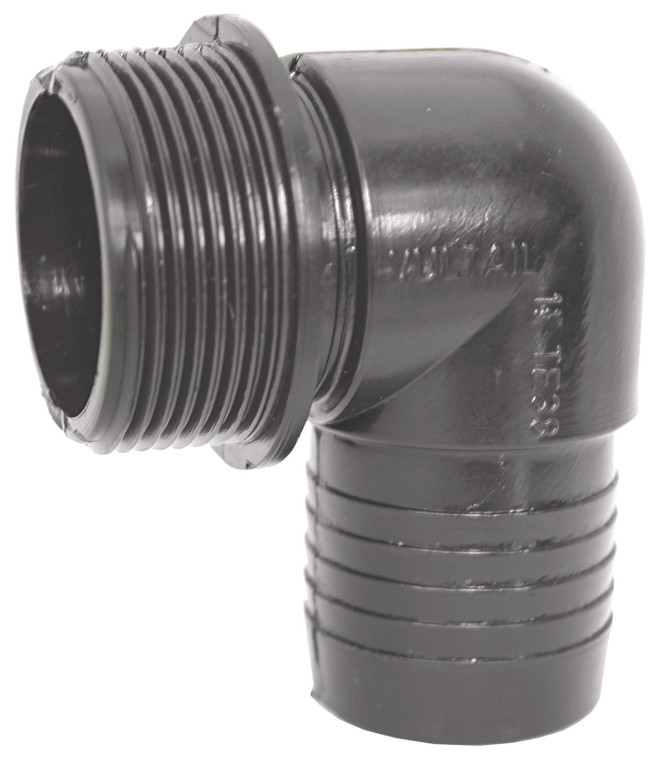 Elbow BSP Male to Hose 13mm