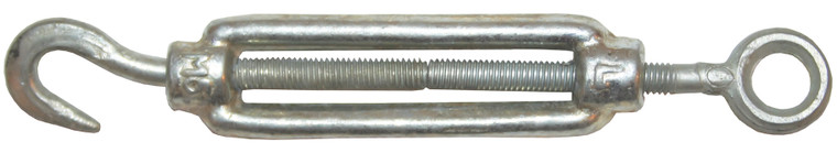 Turnbuckle Galvanised 6mm Hook & Eye