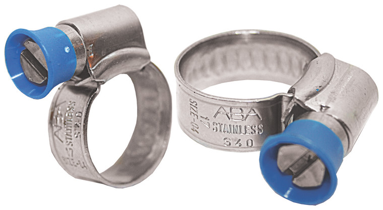 Hose Clamp & Safety Collar, Stainless Steel, 52-70mm
