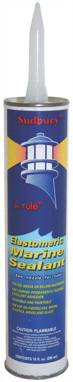 Sudbury Elastomeric Marine Sealant - Clear 295ml Cartridge