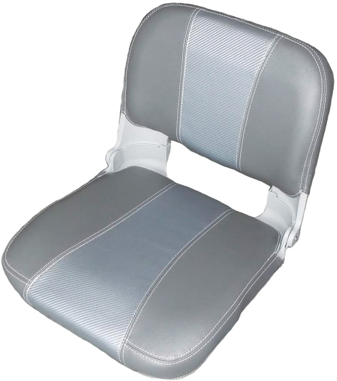 Axis Stainless Steel48 Folding Padded Seat Charcoal / Carbon Fibre