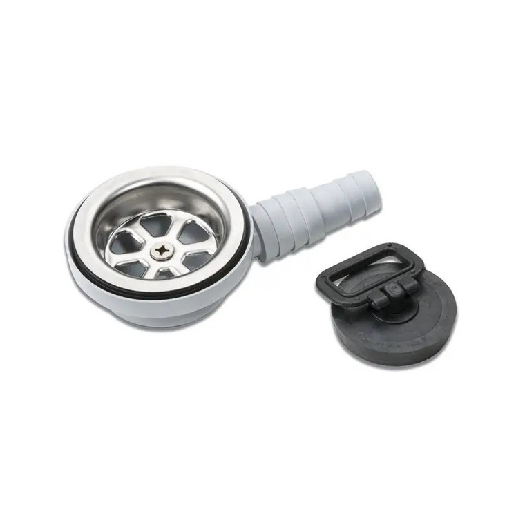 Sink Waste & Plug 90 Degree 25mm