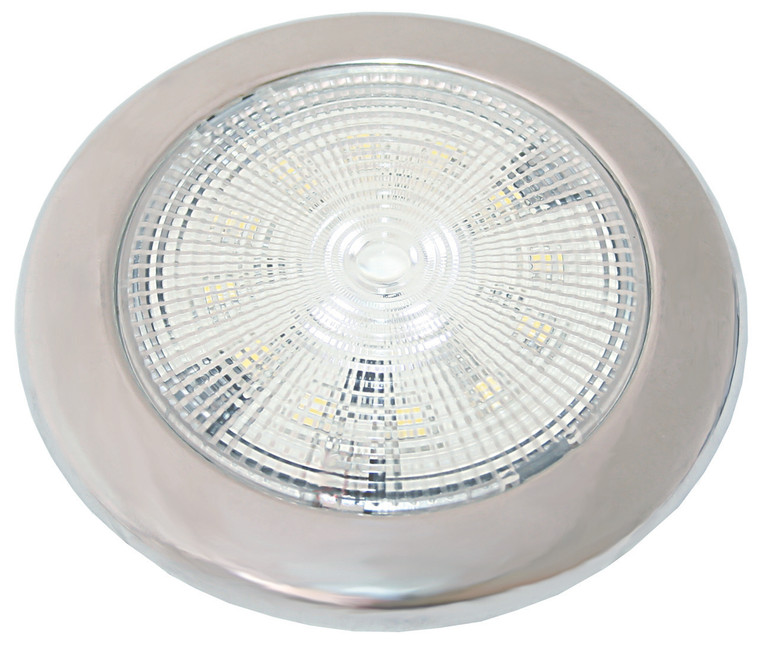 Cabin Light 28 x LED Stainless Steel 12V