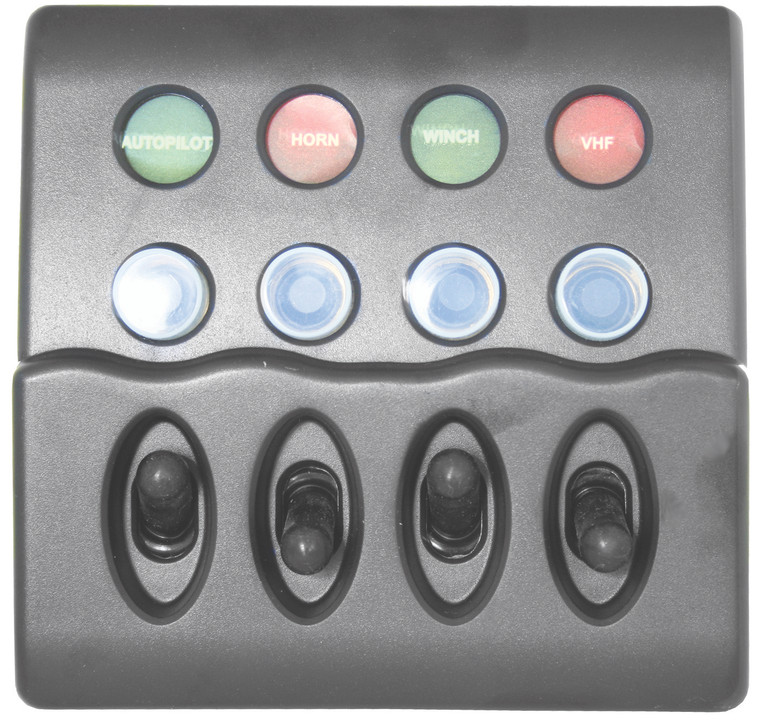 Switch Panel & Waterproof Circuit Breakers 4 Switch