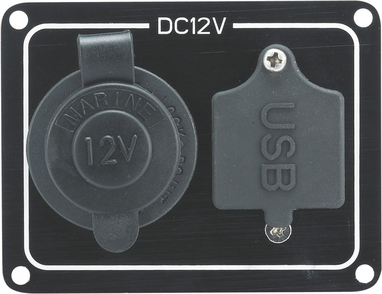 Panel - Cigarette Socket & USB