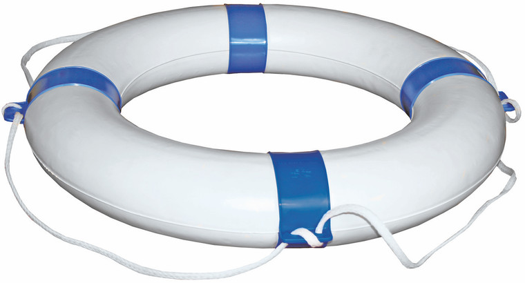 Lifebouy White/Blue 650mm