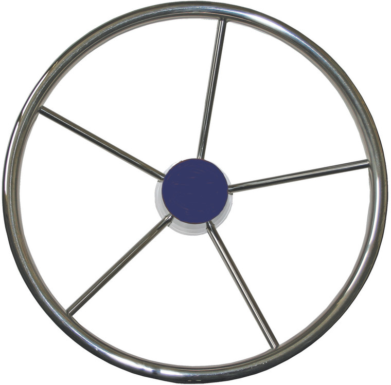 Steering Wheel, Stainless Steel, 388mm