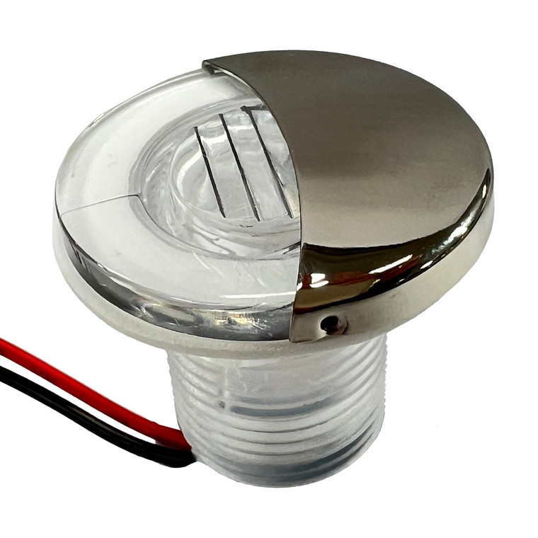 LED Courtesy Light, 12V, 33mm Dia, Blue