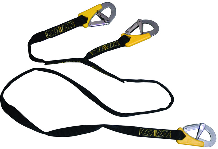 Safety Tether 3 Hook 2m
