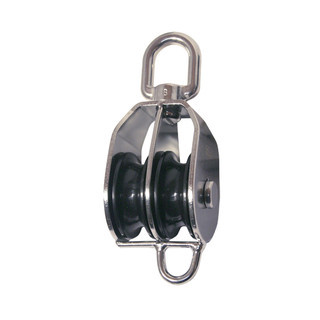 Block 50mm Double & Becket PVC Sh